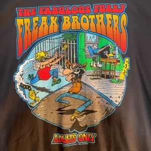 Fabulous Furry Freak Brothers Licensed Shirt 2XL